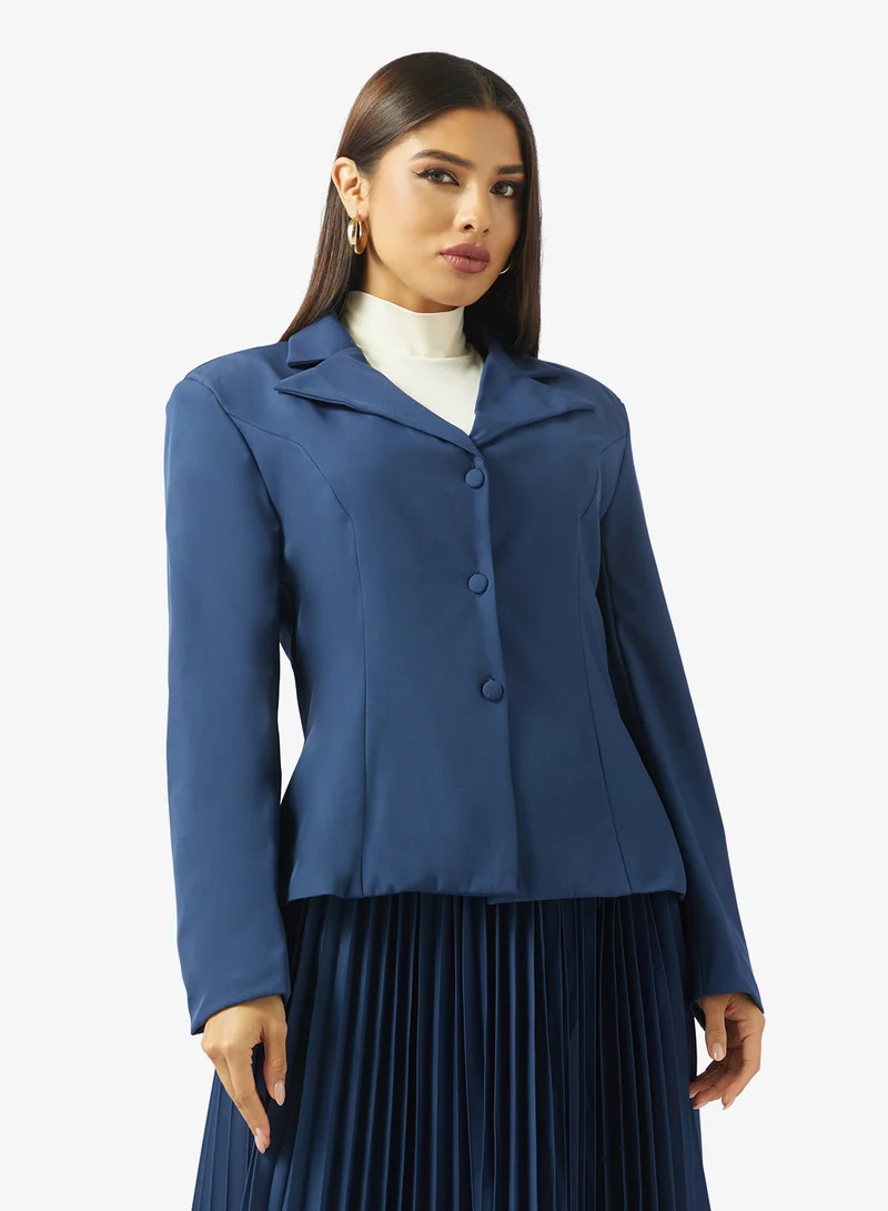 Khizana  Blazer With Pleated Skirt Set for Women | Best Price UAE